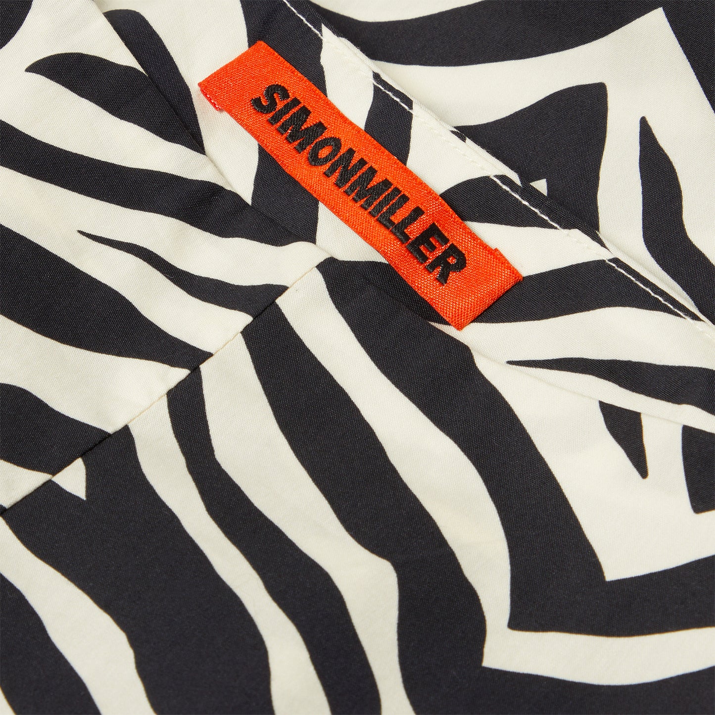 Simon Miller Pia Poplin Pant (Zebra Print)