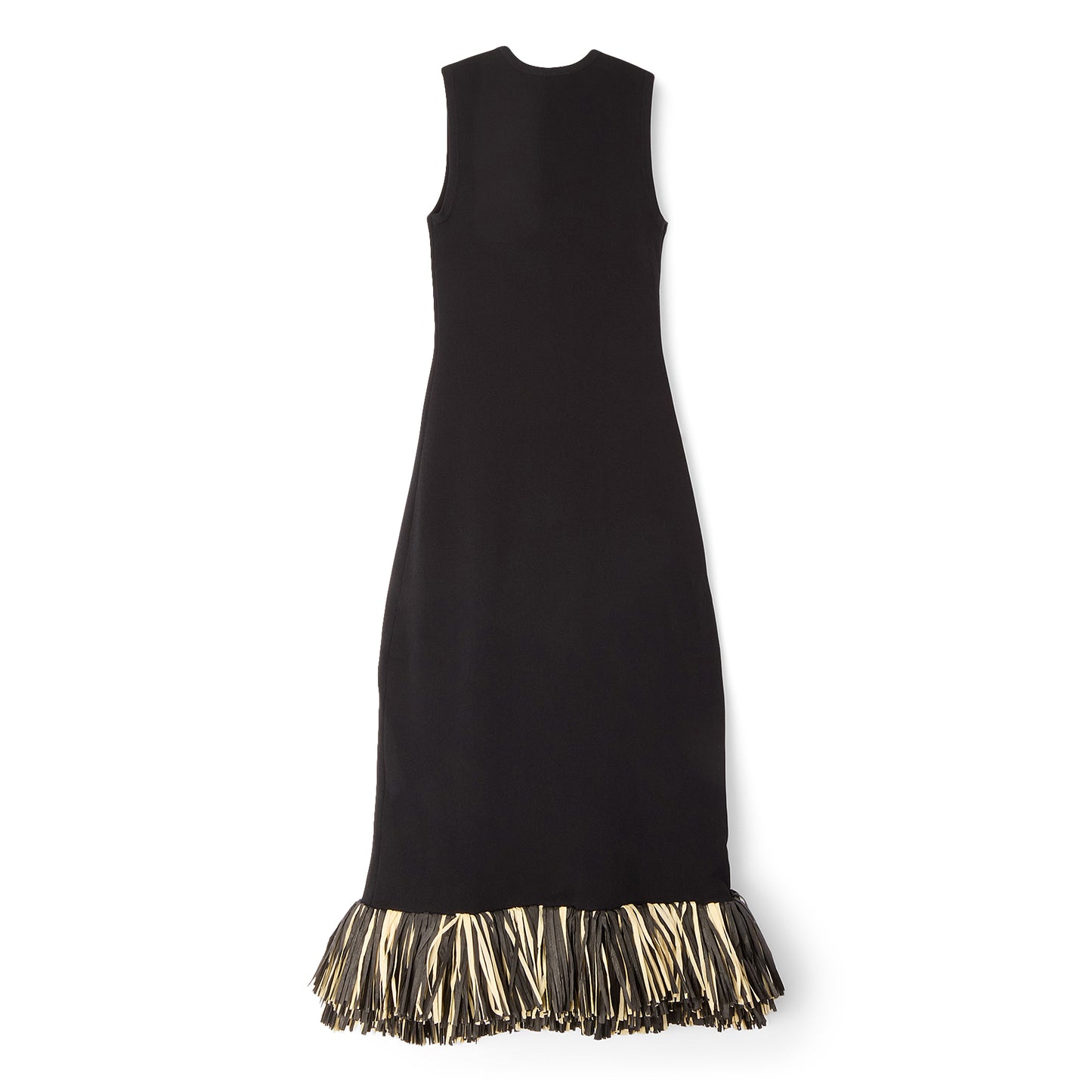 Simon Miller Boa Knit Raffia Dress (Black)