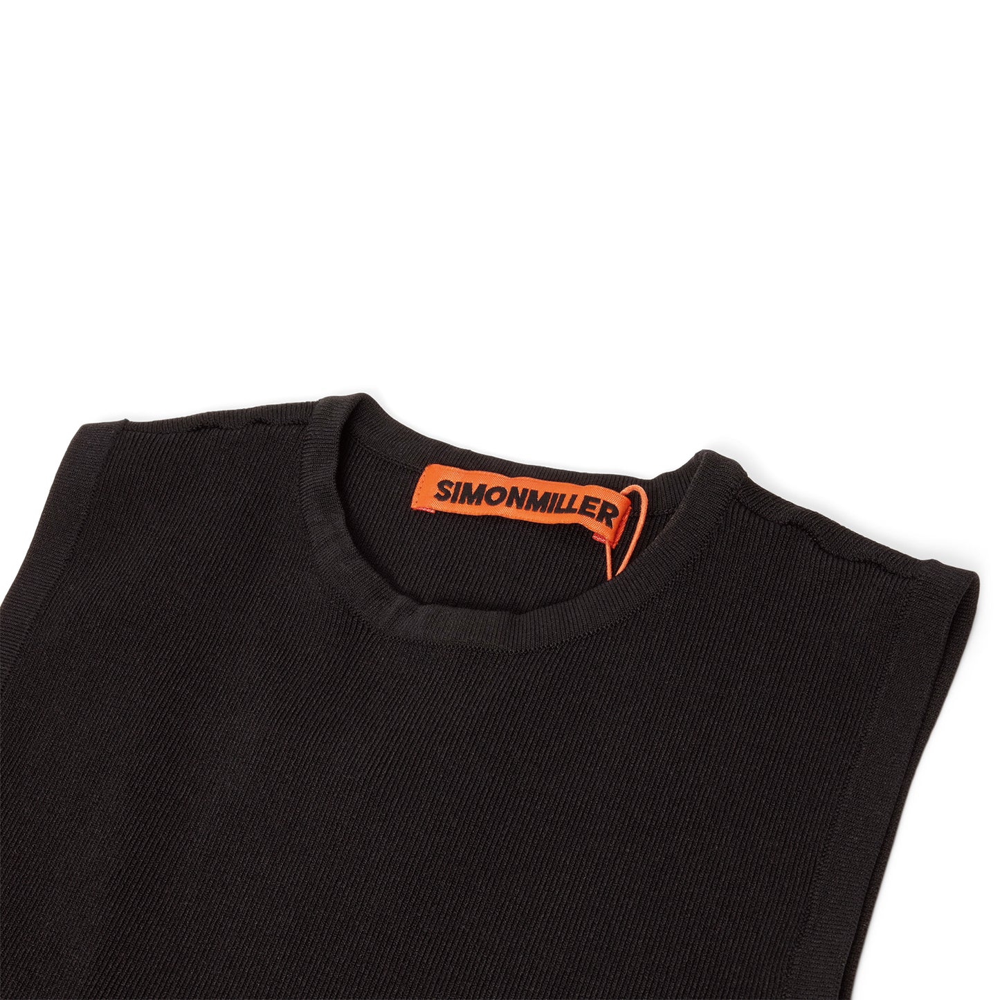 Simon Miller Boa Knit Raffia Dress (Black)