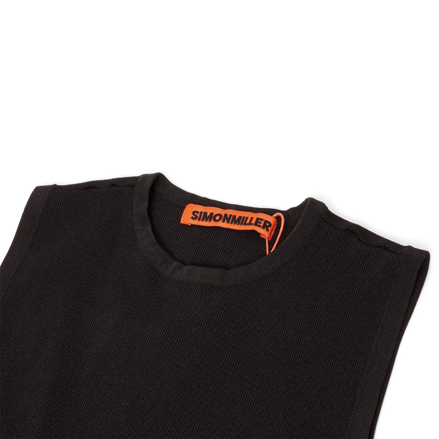 Simon Miller Boa Knit Raffia Dress (Black)