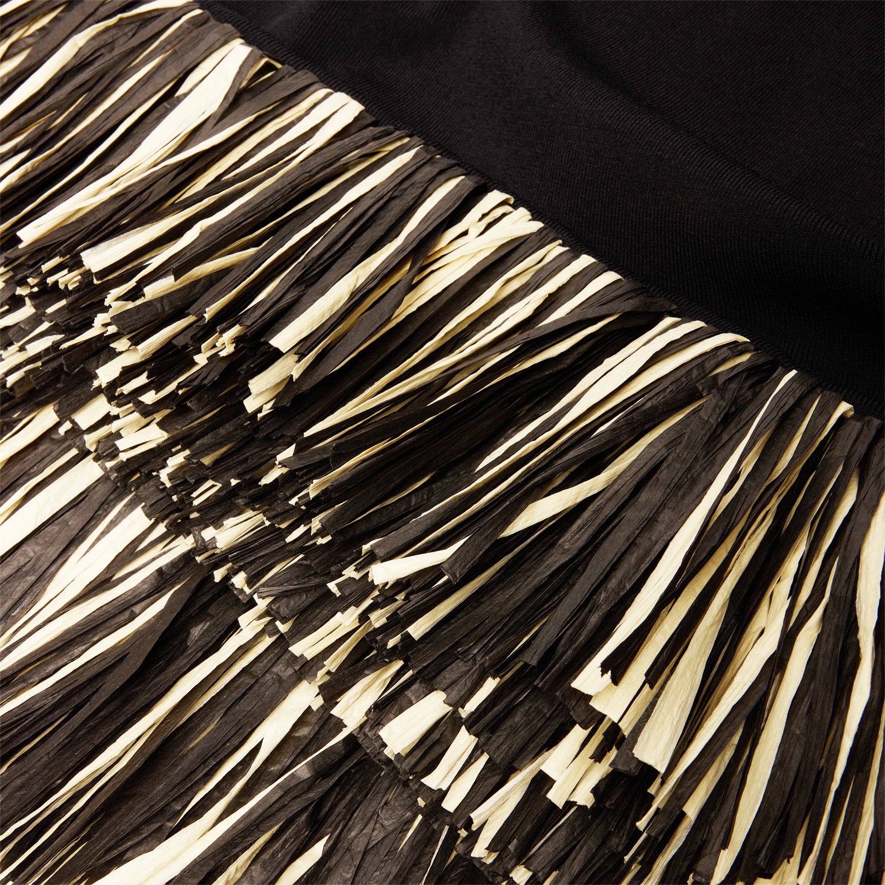 Simon Miller Boa Knit Raffia Dress (Black)