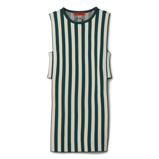 Simon Miller Canoga Knit Top (Gummy Green/Ecru)