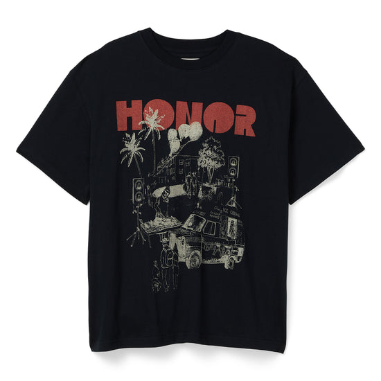Honor The Gift Block Party T-Shirt (Black)