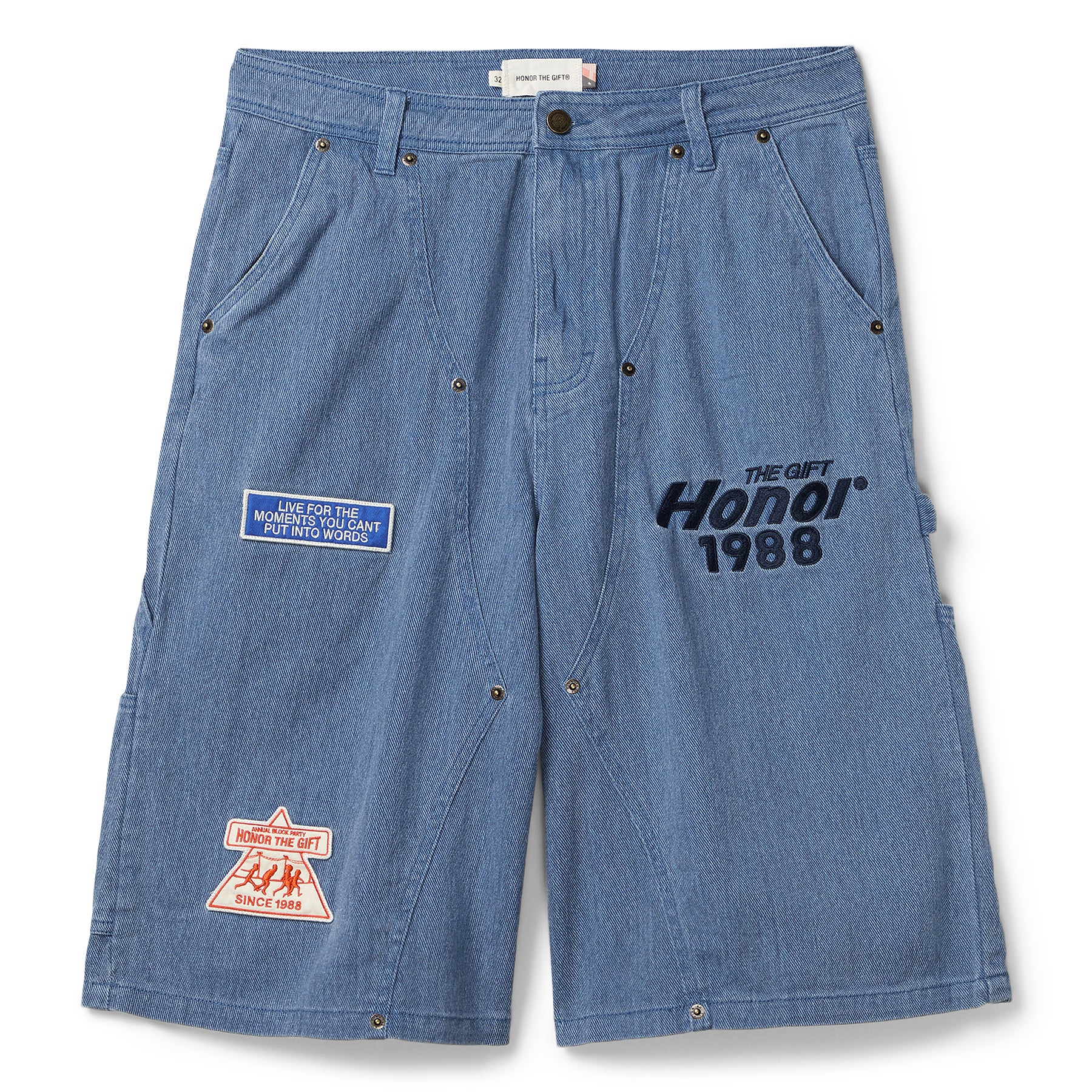 Honor The Gift Twill Carpenter Short (Blue)