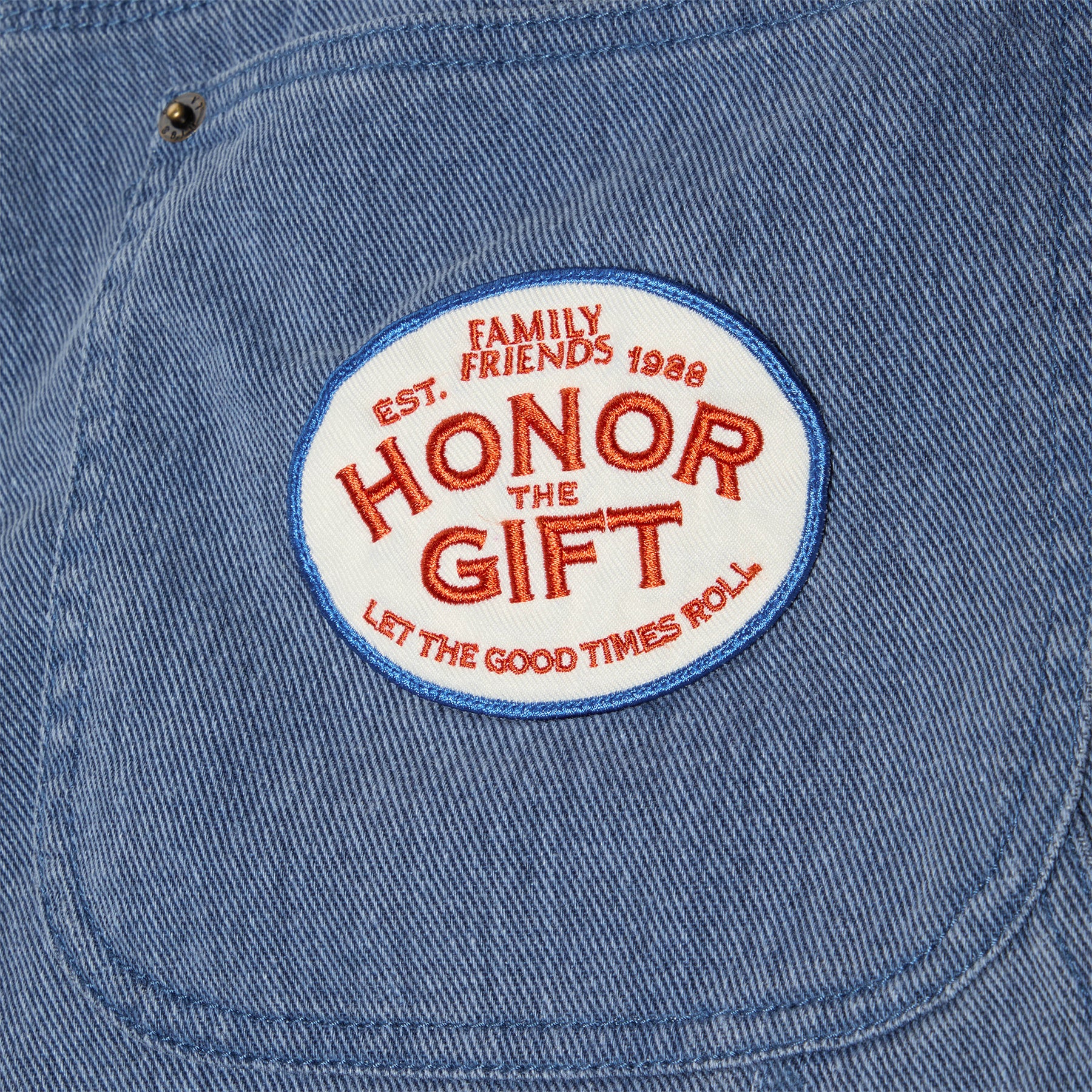 Honor The Gift Twill Carpenter Short (Blue)