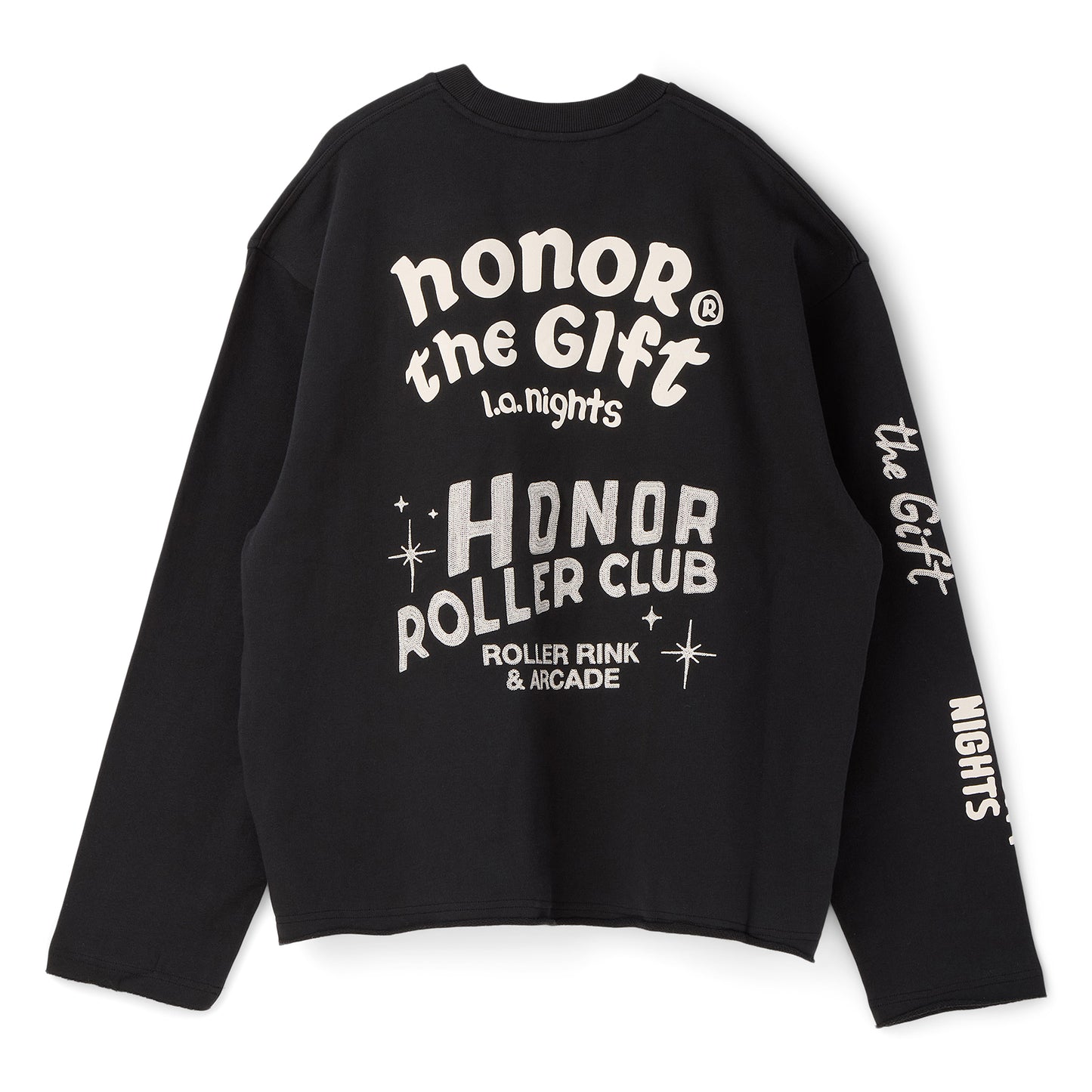 Honor The Gift Mixed Logo Crewneck (Black)