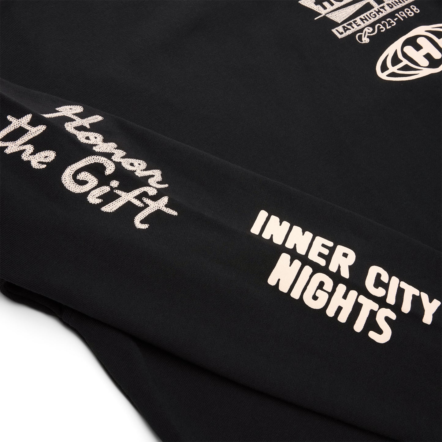 Honor The Gift Mixed Logo Crewneck (Black)
