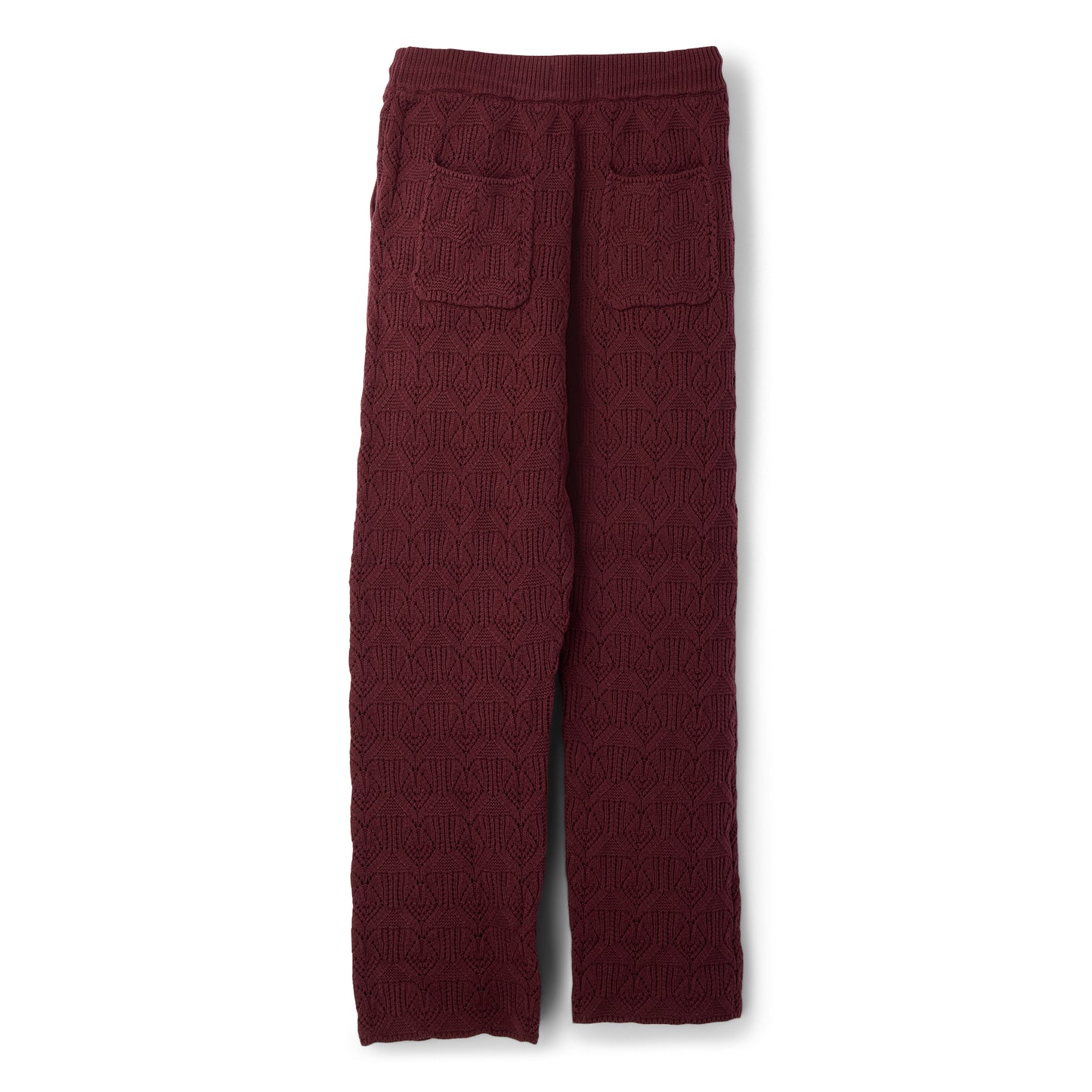 Honor The Gift Cable Knit Pant (Berry)