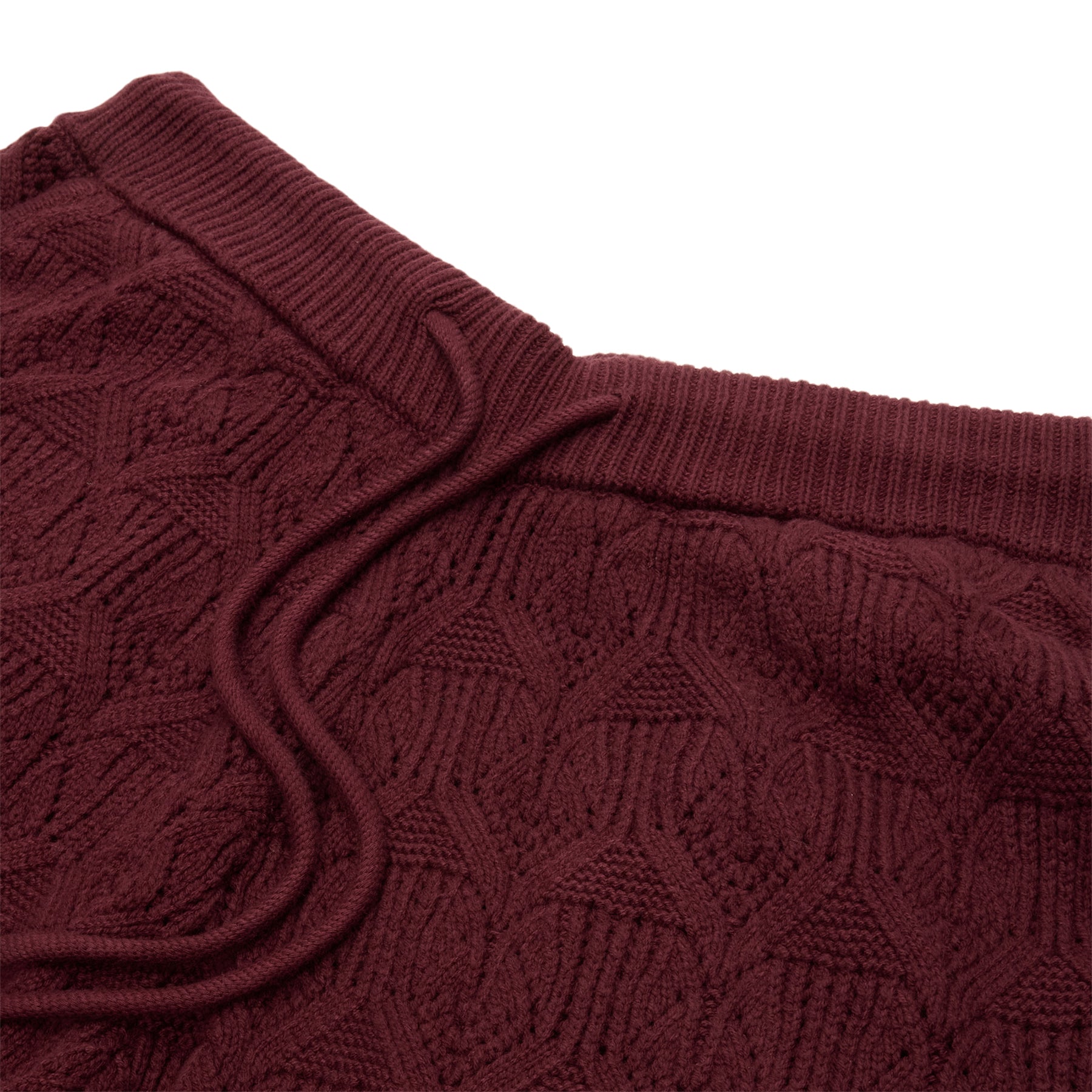 Honor The Gift Cable Knit Pant (Berry)