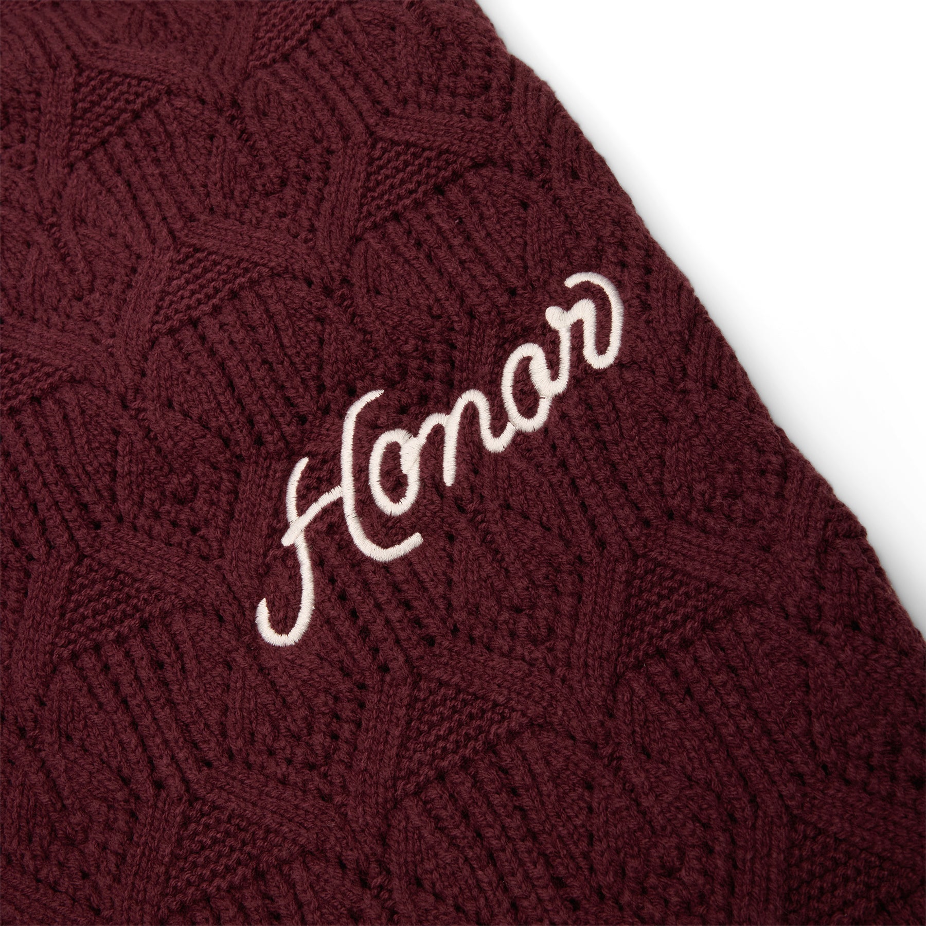 Honor The Gift Cable Knit Pant (Berry)