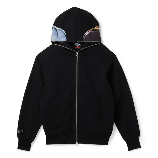 Pleasures Ram Zip Hoodie (Black)