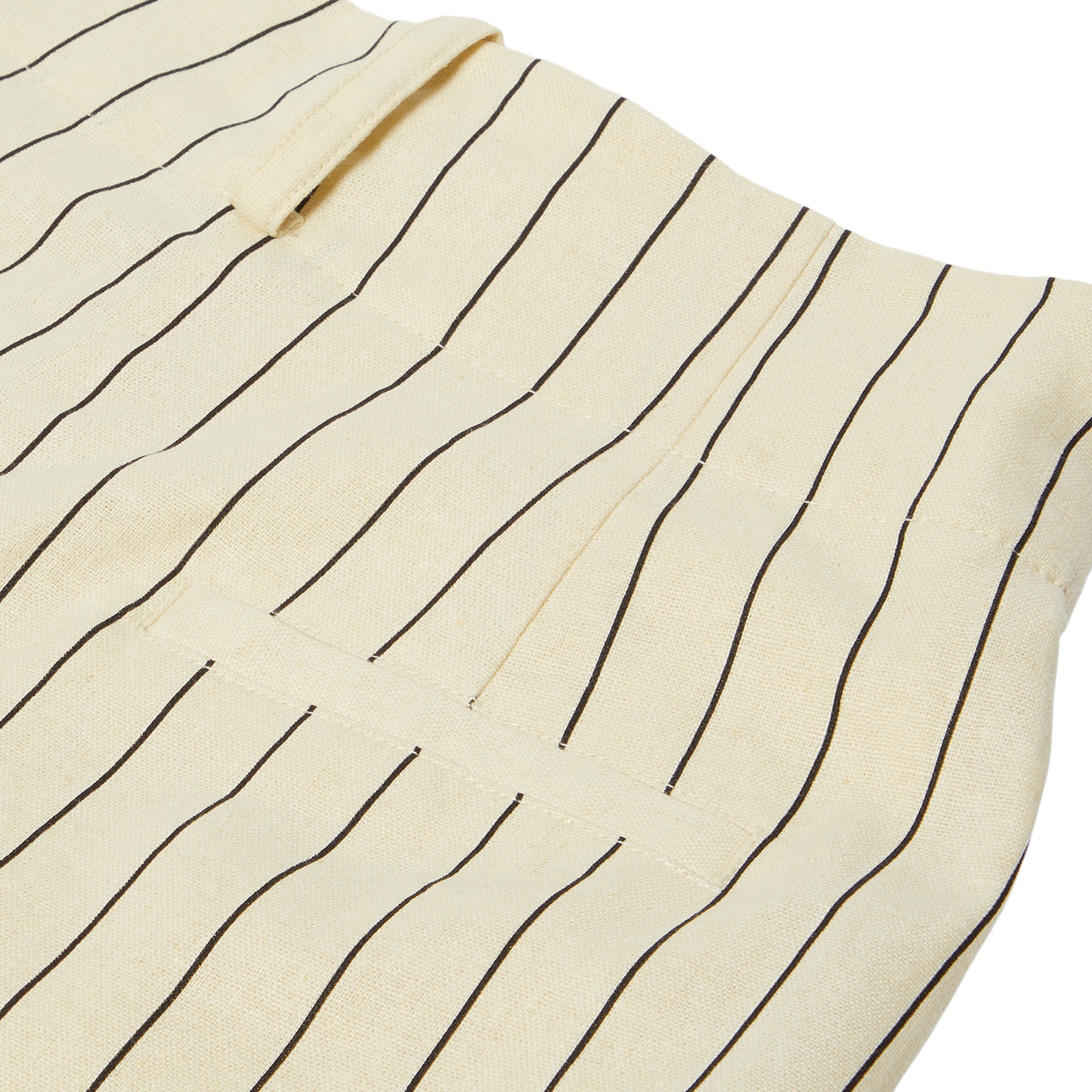 Simon Miller Bloo Linen Pant (Cream pinstripe)