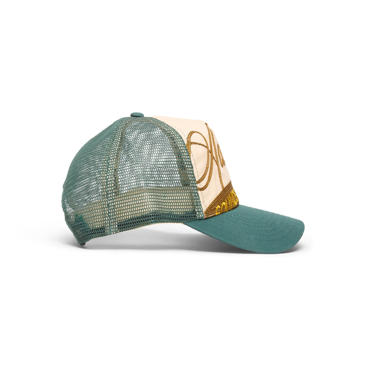 Adidem Asterisks Cursive Trucker Hat (Green)