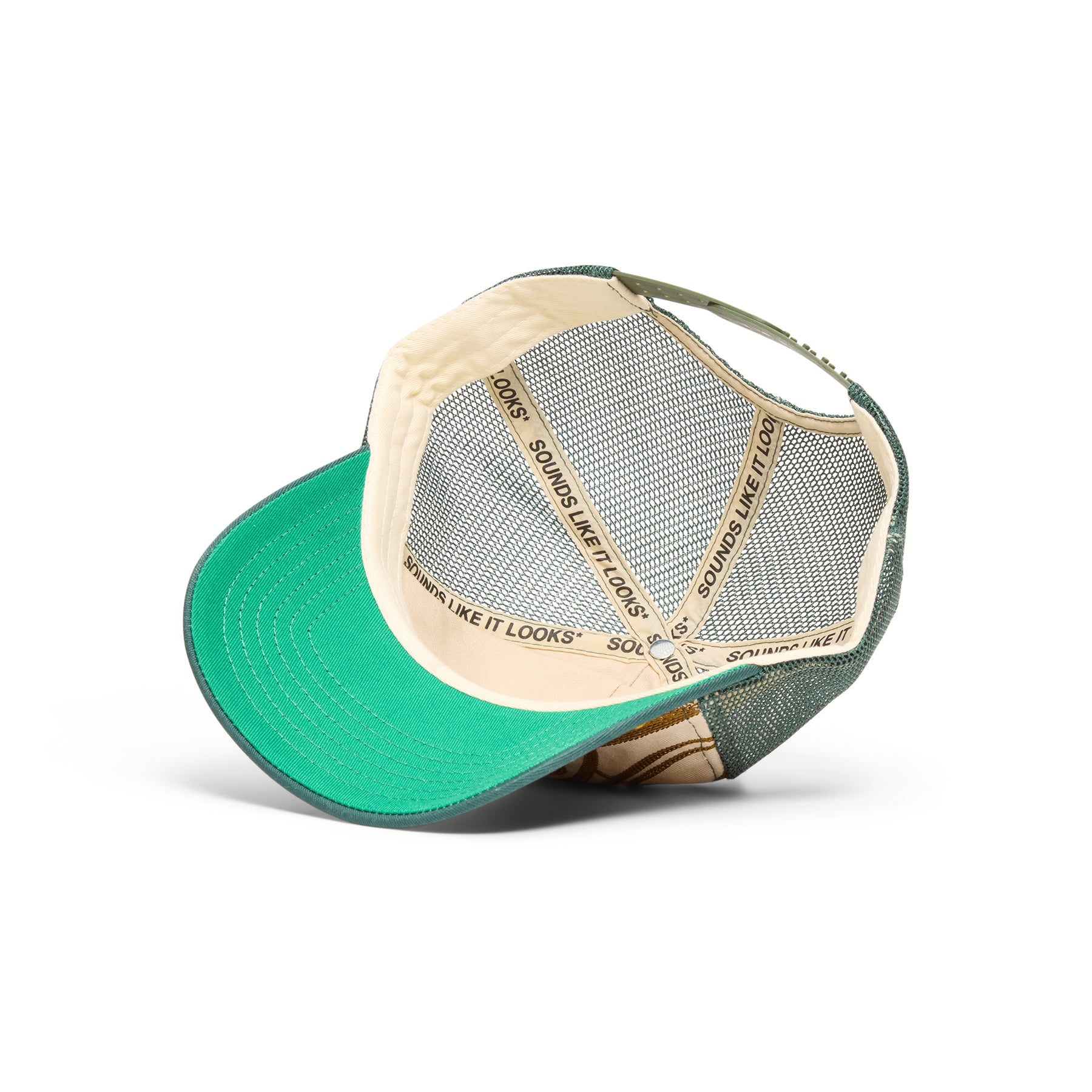 Adidem Asterisks Cursive Trucker Hat (Green)