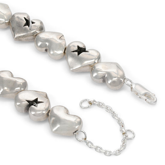 TwoJeys Icon Love Me Not Necklace (Silver)
