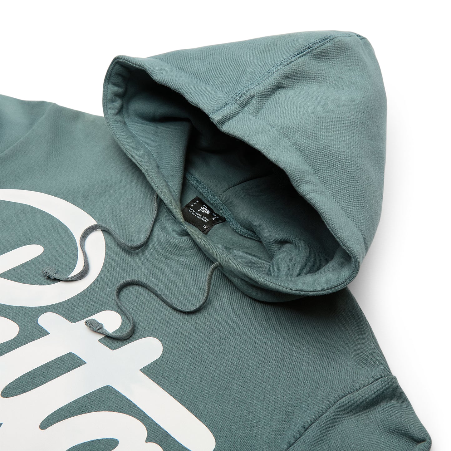 Patta Script Logo Hooded Sweatshirt (Trooper)