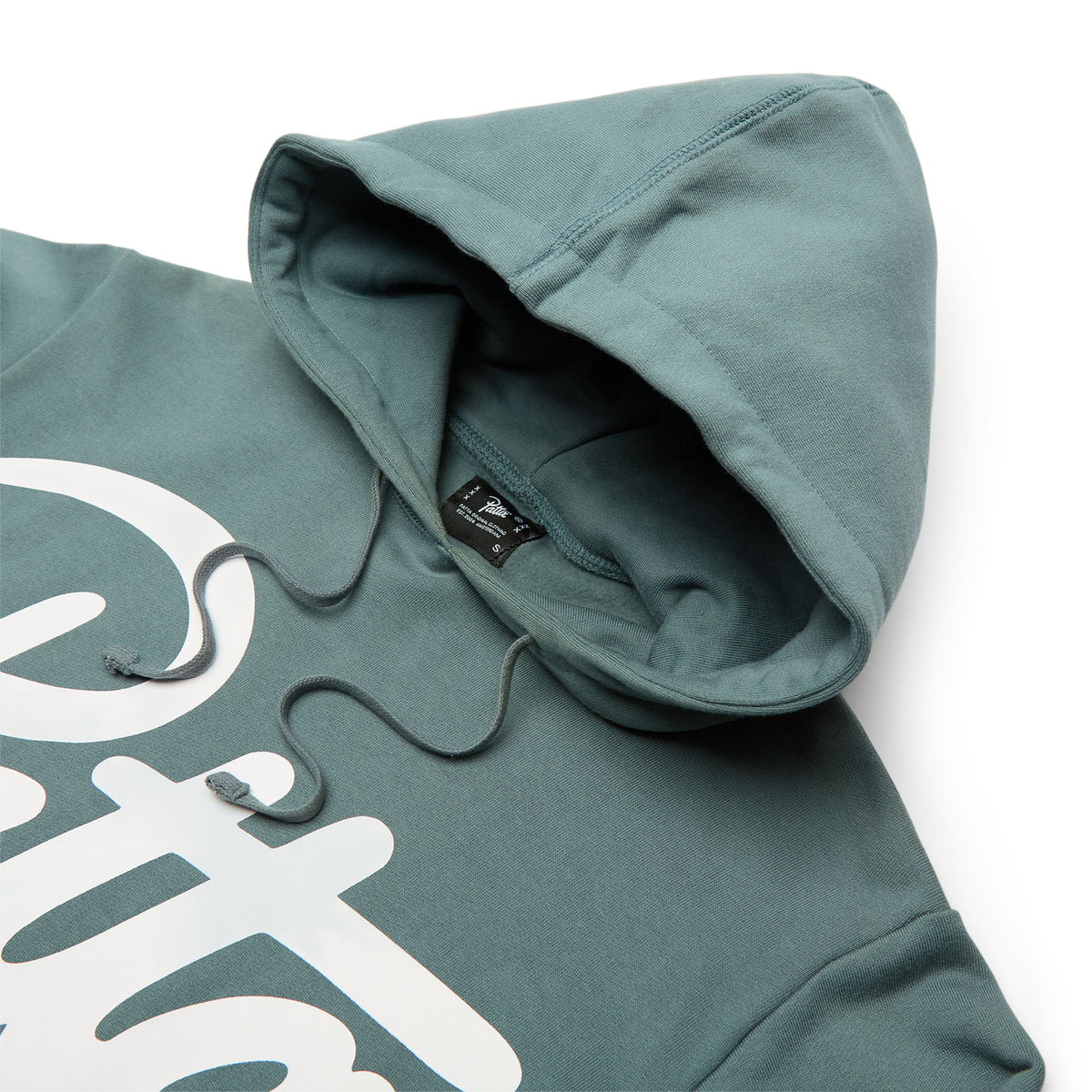 Patta Script Logo Hooded Sweatshirt (Trooper)