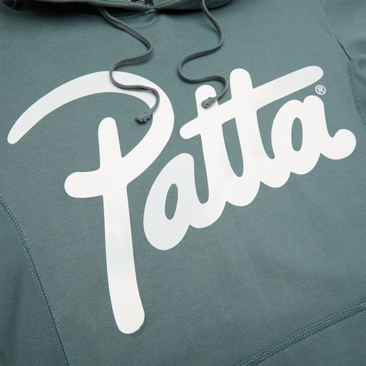 Patta Script Logo Hooded Sweatshirt (Trooper)