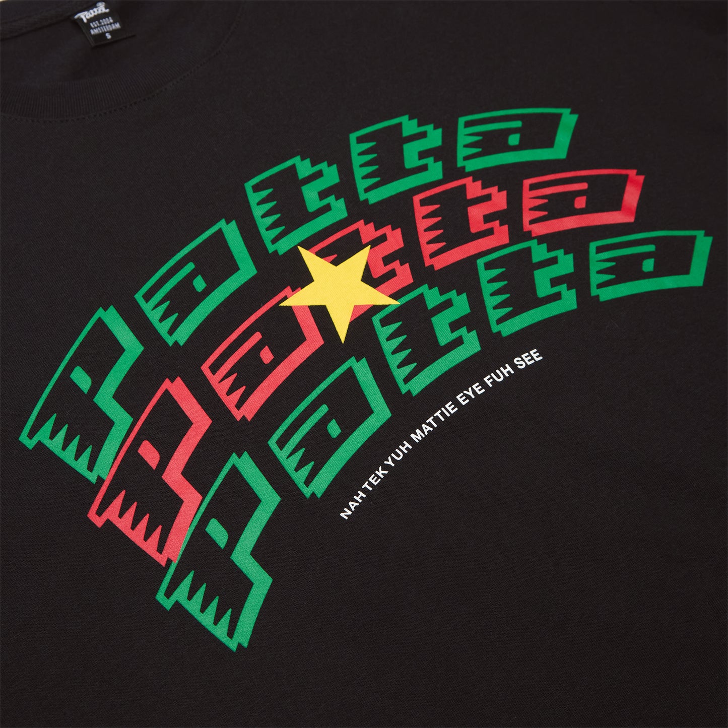 Patta Saran Tongo T-Shirt (Black)