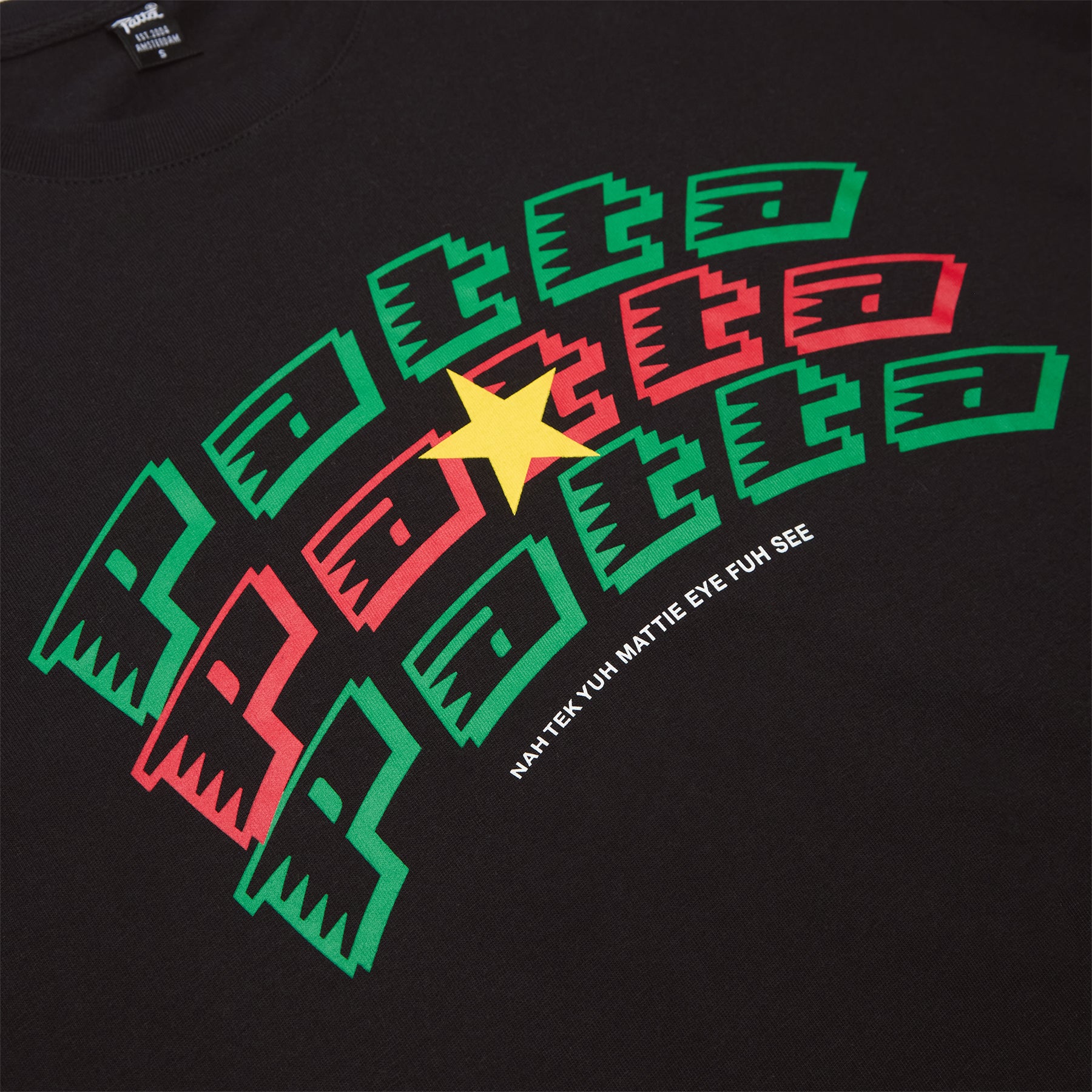 Patta Saran Tongo T-Shirt (Black)