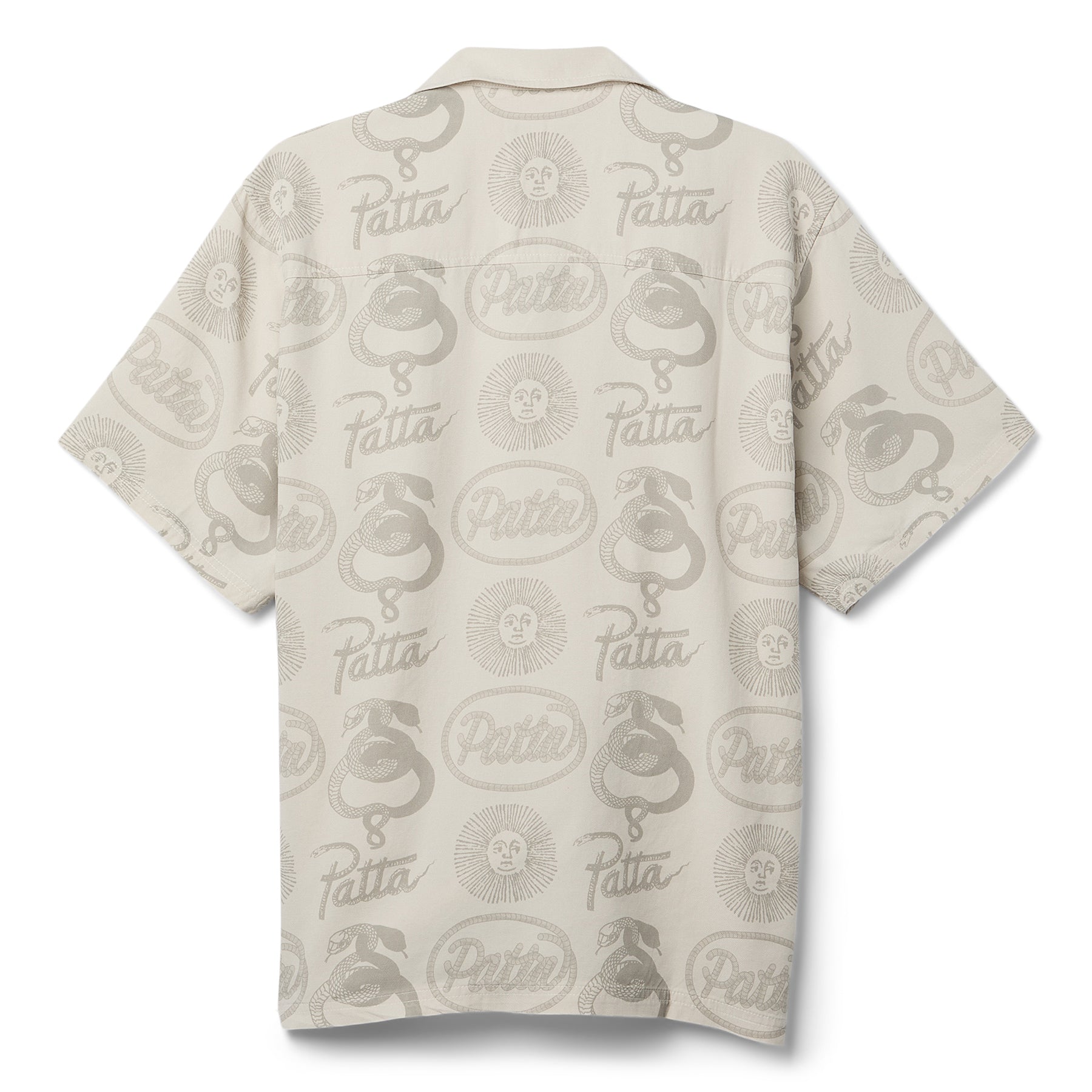 Patta Serpentes Summer Shirt (Pumic Stone)