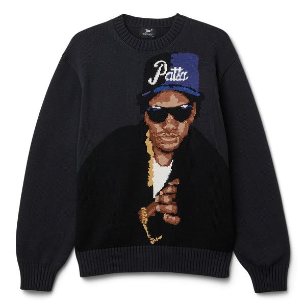 Patta Old School Knitted Sweater (Moonless Night) – CNCPTS