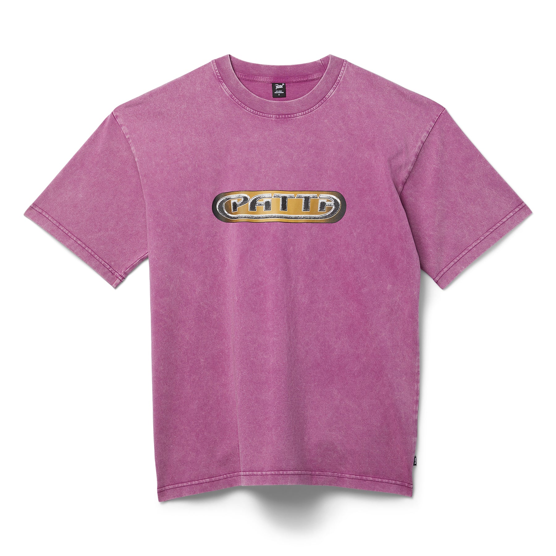 Patta Gilded Acid Washed T-Shirt (Boysenberry)