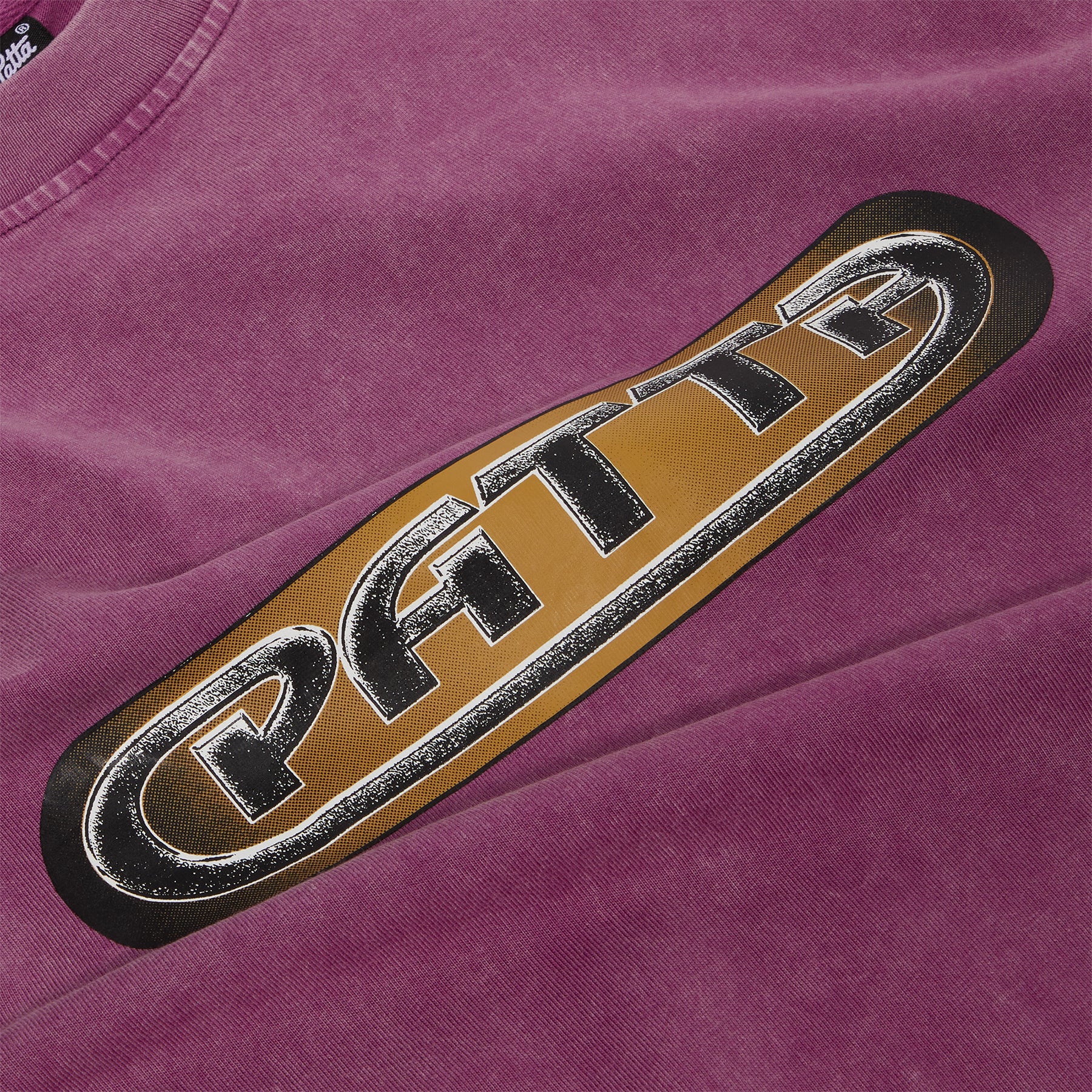 Patta Gilded Acid Washed T-Shirt (Boysenberry)