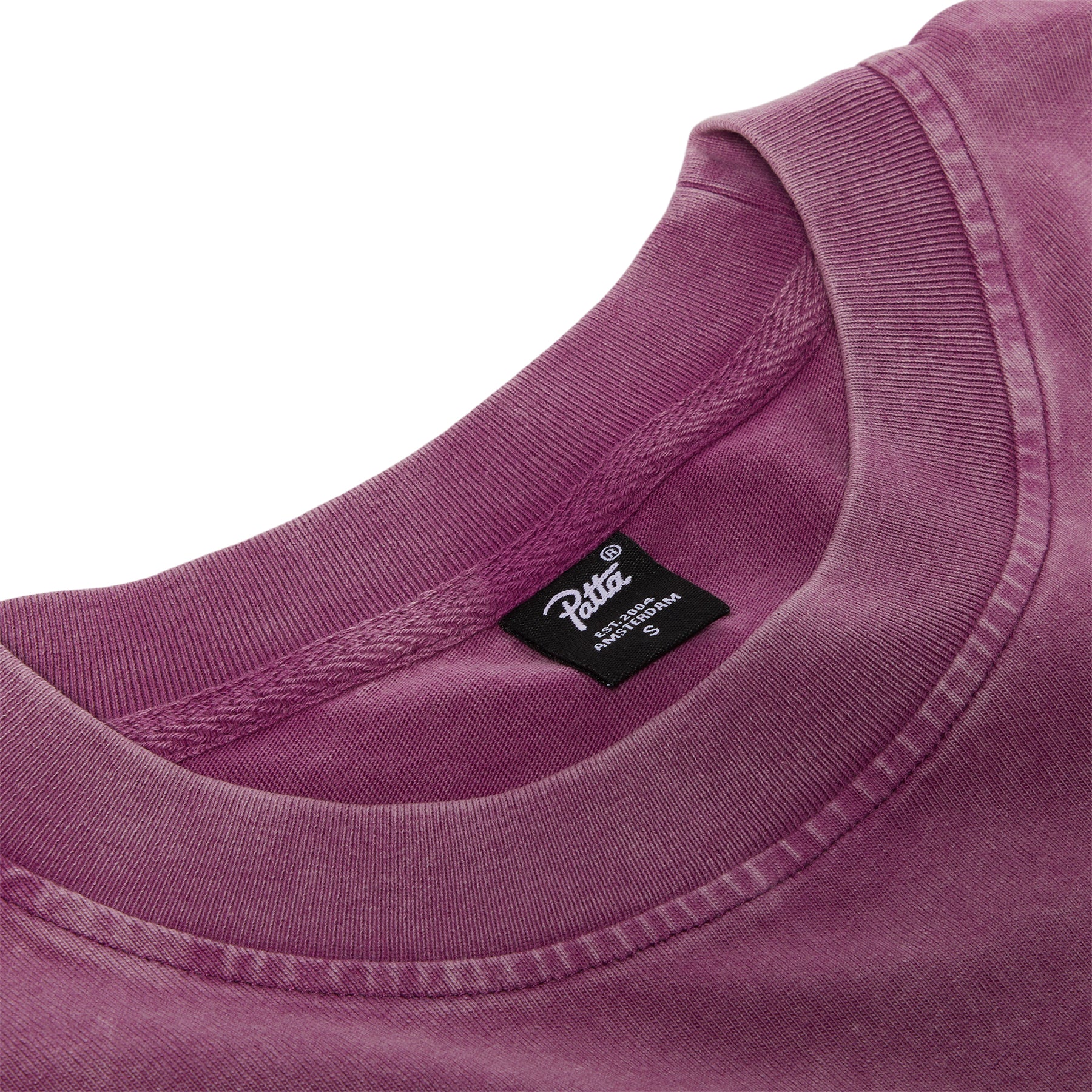 Patta Gilded Acid Washed T-Shirt (Boysenberry)