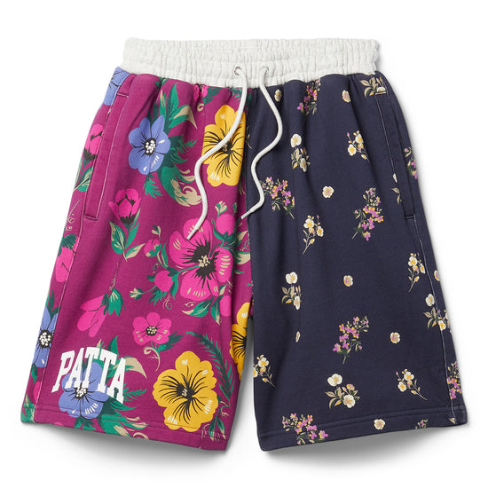 Patta Floral Patchwork Shorts (Multi)