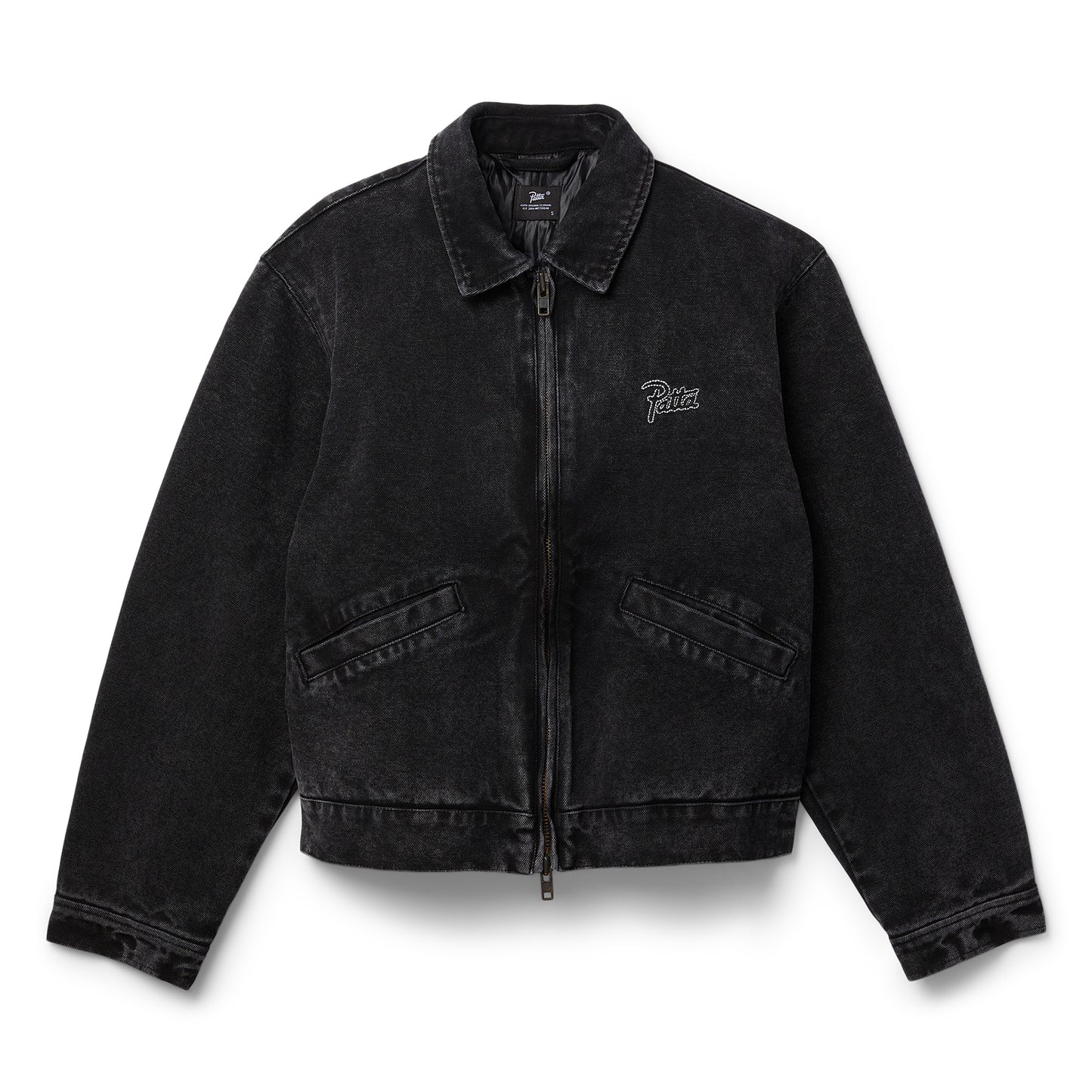Patta Washed Canvas Jacket (Black)