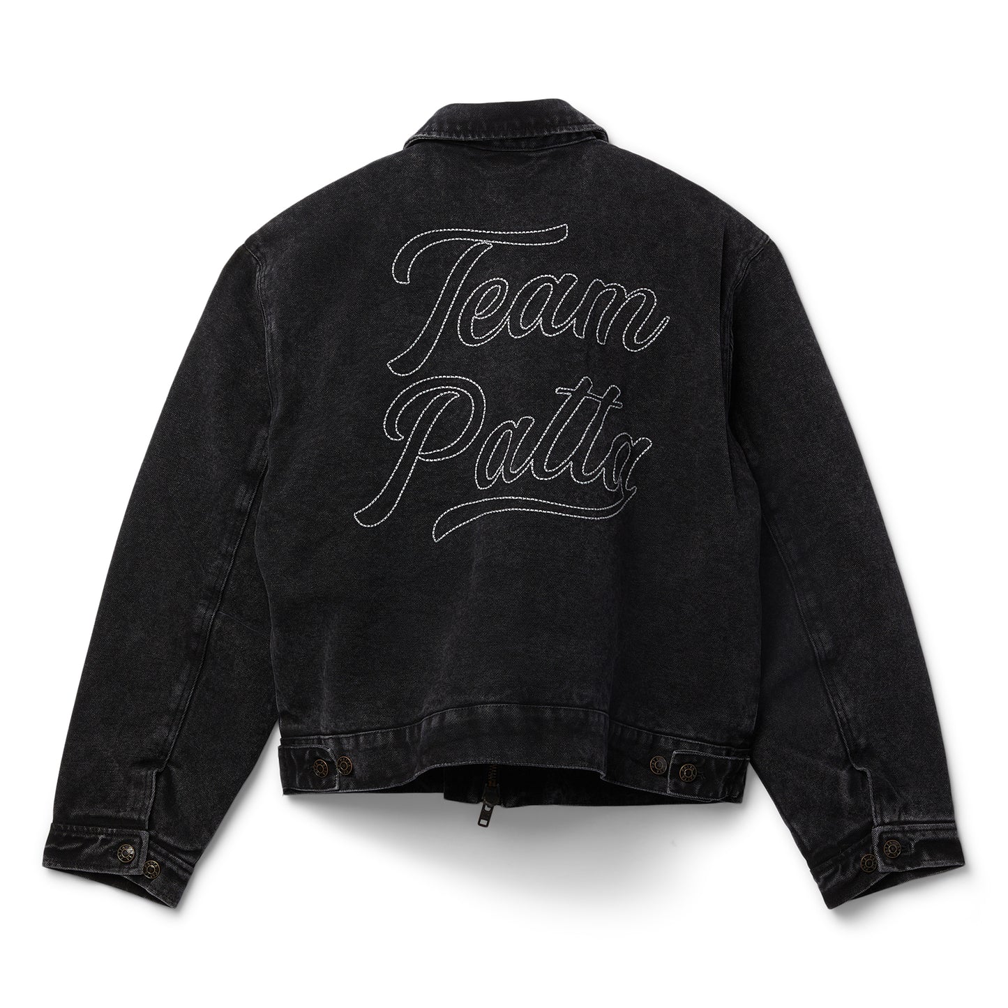 Patta Washed Canvas Jacket (Black)