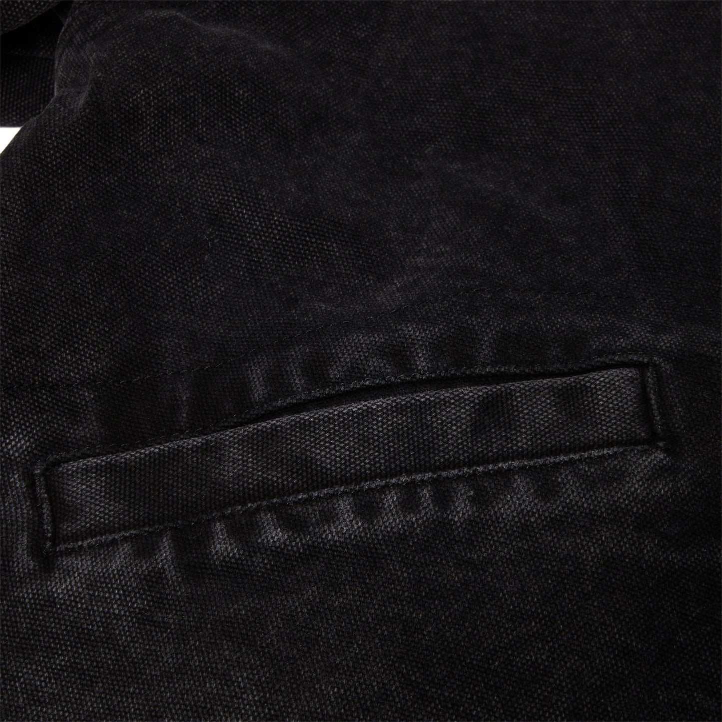 Patta Washed Canvas Jacket (Black)