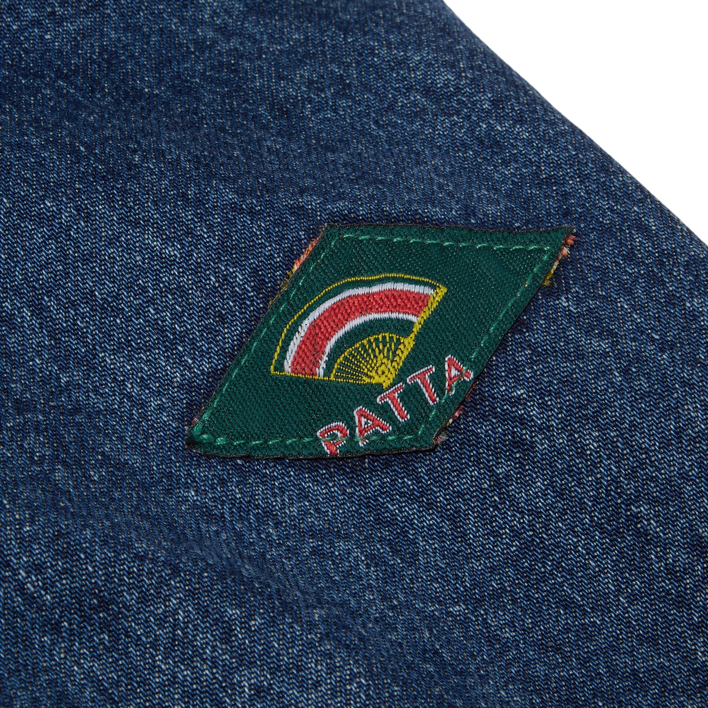 Patta Whole Lotta Labels Denim Jacket (Blue Denim)