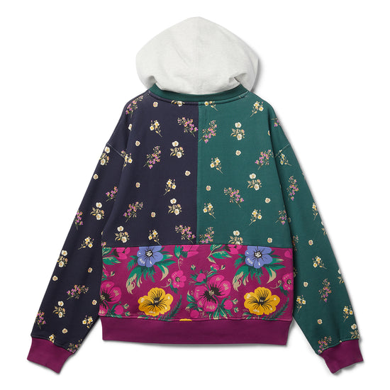 Patta Floral Patchwork Hoodie (Multi)