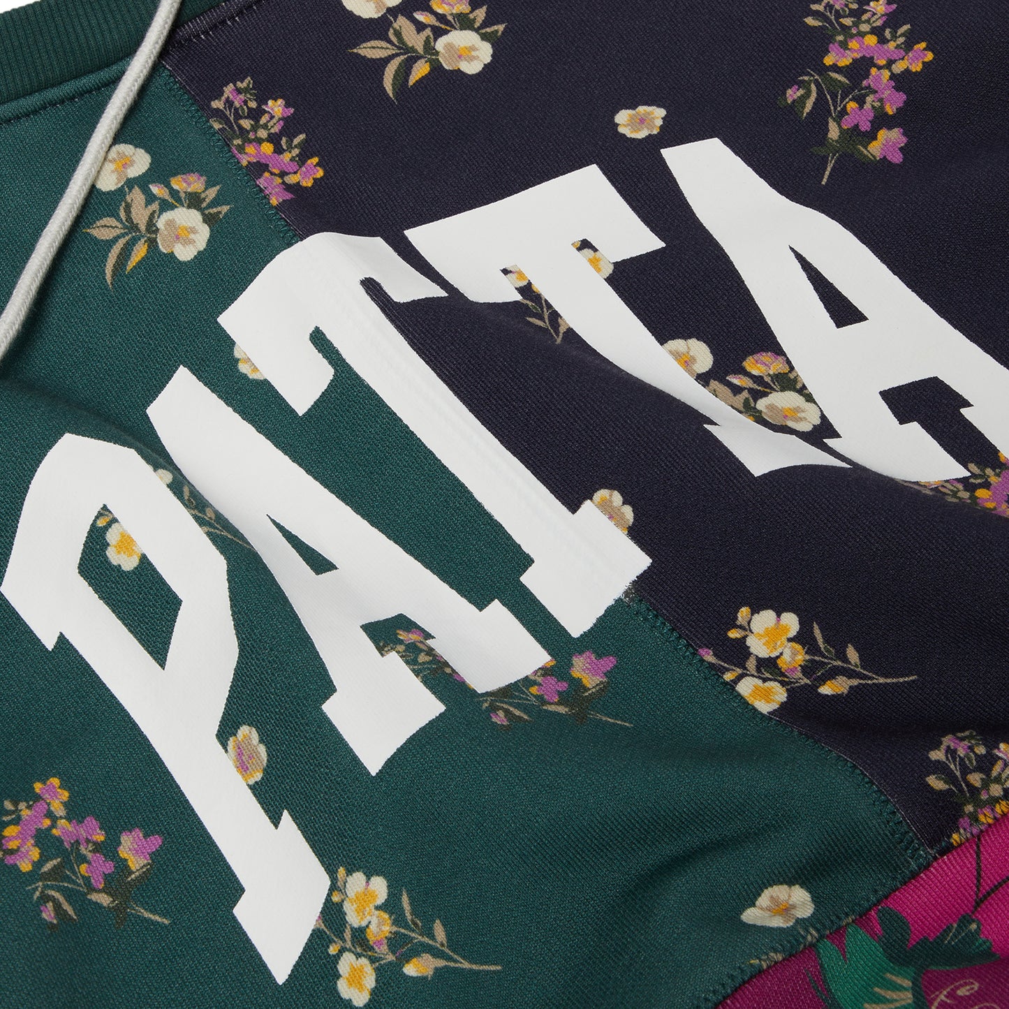 Patta Floral Patchwork Hoodie (Multi)