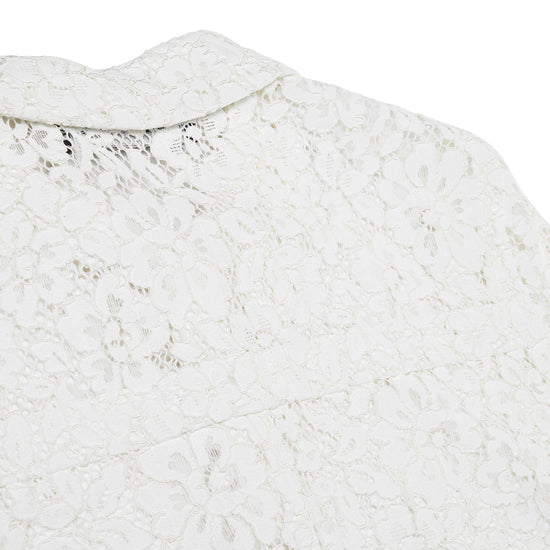 Proenza Schouler Kennedy Top in Stretch Lace (Off White)