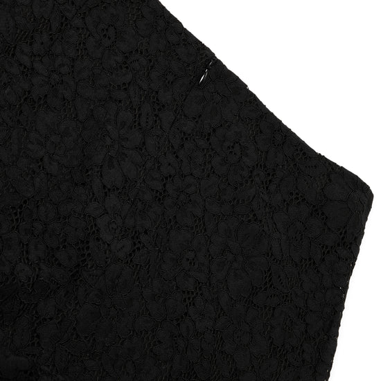 Proenza Schouler Jasmine Skirt in Stretch Lace (Black)