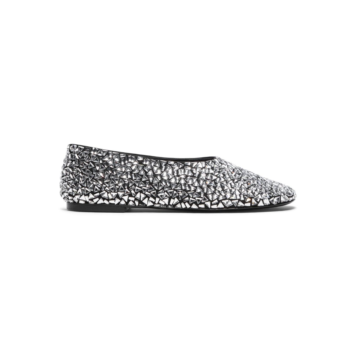 Proenza Schouler Glove Embellished Ballet Flats (Black)