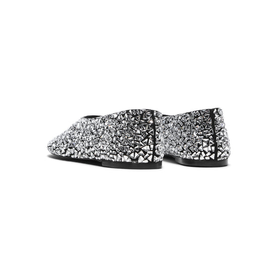 Proenza Schouler Glove Embellished Ballet Flats (Black)