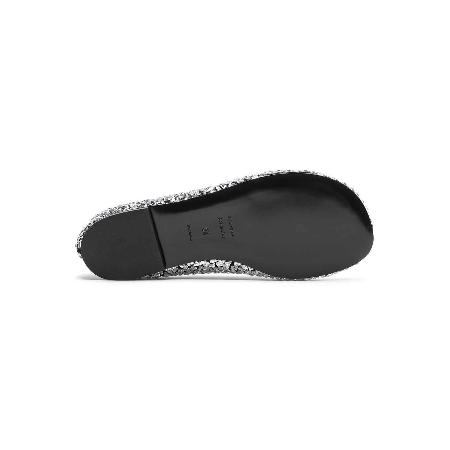 Proenza Schouler Glove Embellished Ballet Flats (Black)
