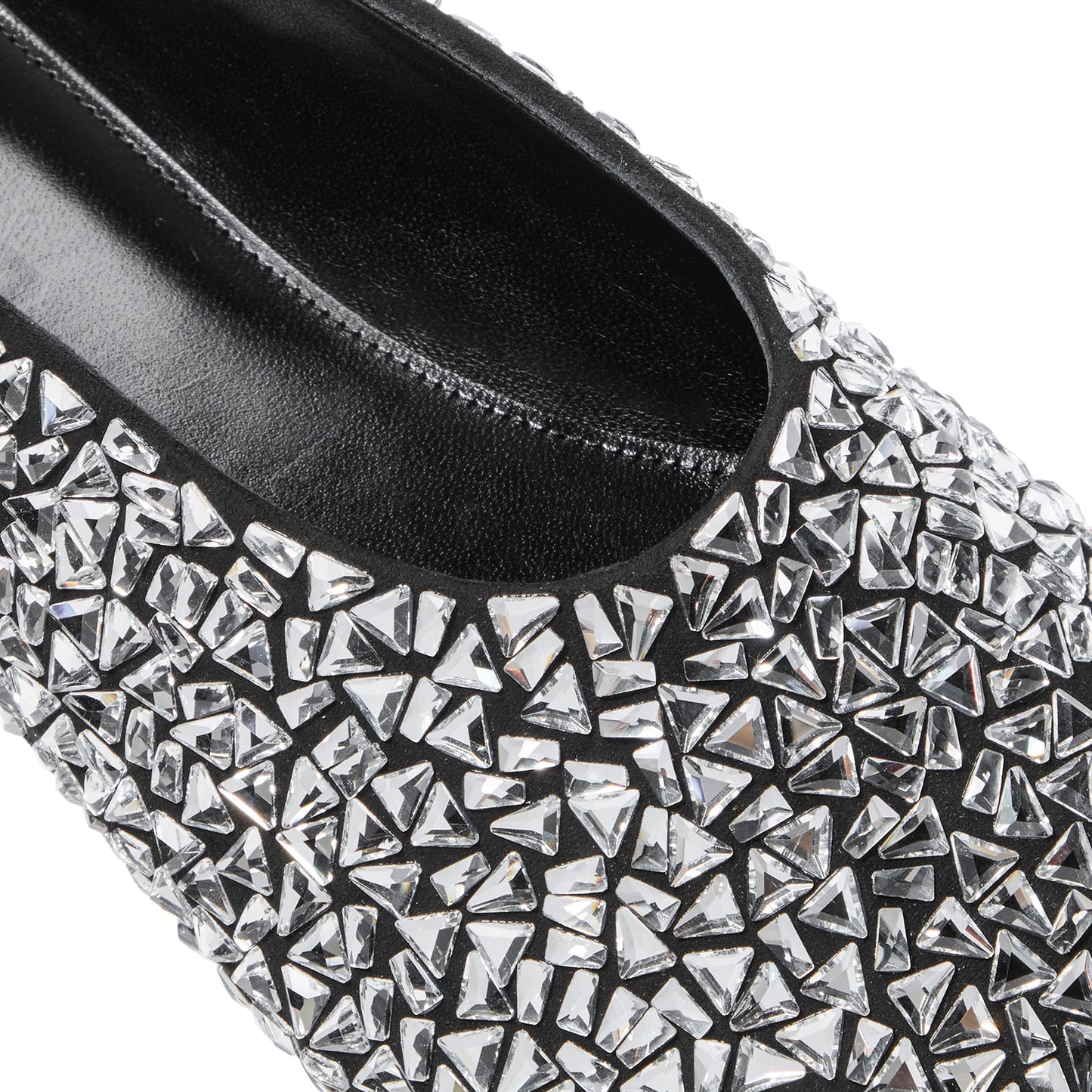 Proenza Schouler Glove Embellished Ballet Flats (Black)