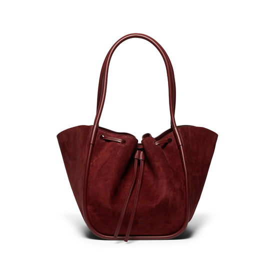 Proenza Schouler Large Ruched Tote (Merlot)