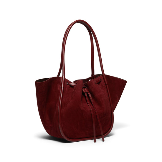 Proenza Schouler Large Ruched Tote (Merlot)