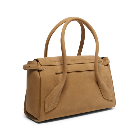 Proenza Schouler Small Tate Bag in Nubuck Calf (Tobacco)