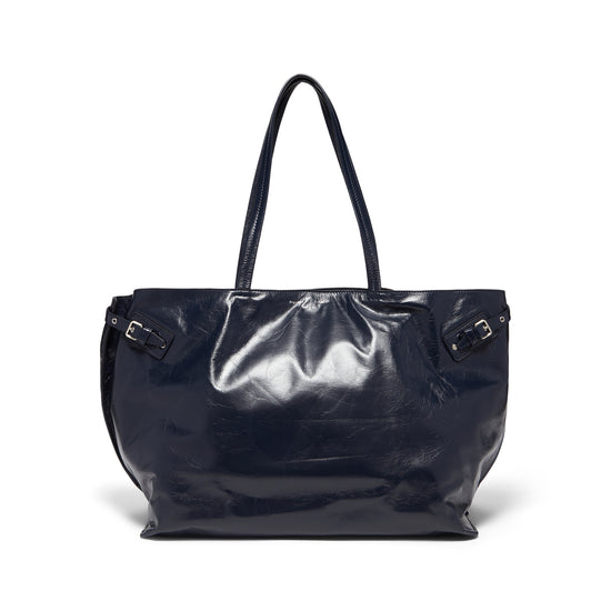 Proenza Schouler Days Carryall in Paper Calf (Navy)