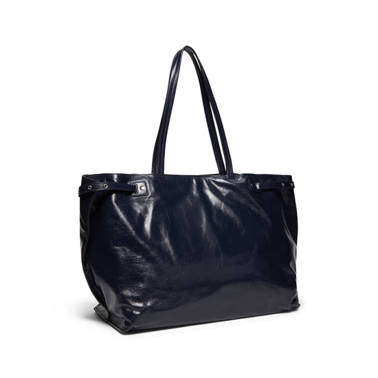 Proenza Schouler Days Carryall in Paper Calf (Navy)