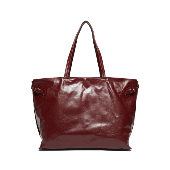 Proenza Schouler Days Carryall in Paper Calf (Merlot)