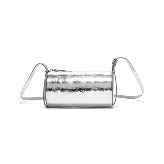 Proenza Schouler Crossbody Silo Bag (Silver)