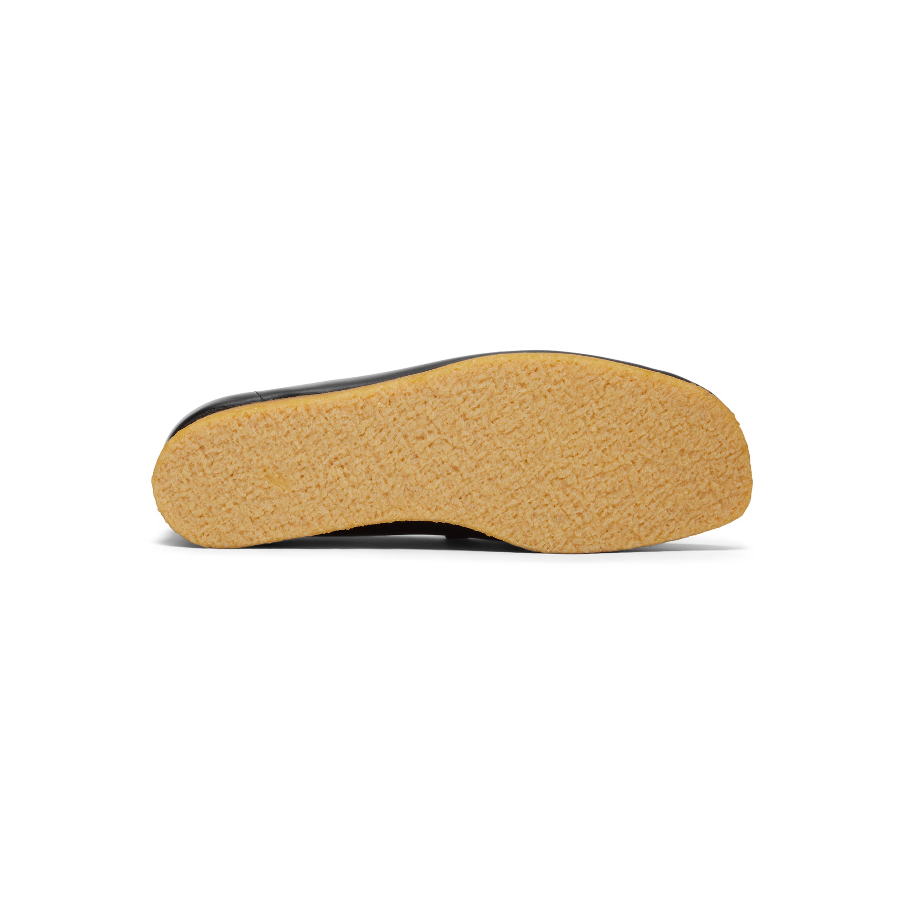 Clarks Wallabee Penny Loafer  (Black Smooth Leather)